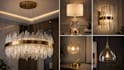 do realistic 3d lamp, 3d chandelier modeling and render design