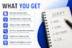 write engaging finance and business youtube video scripts