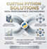 do advanced python scripting and custom software automation