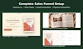 build your systeme io funnel and integrate your custom domain