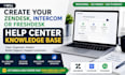 create your zendesk, intercom or freshdesk help center knowledge base