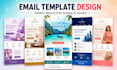 design mailchimp newsletter template
