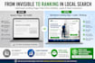 create SEO optimized local landing pages with GEO targeting strategy