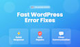 fix wordpress white screen, 500 error and php errors fast