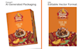 convert ai generated packaging into editable vector format