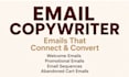 write sales emails and provide email copywriting services