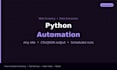 build python automation, discord bots, and web scrapers for your business