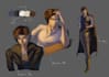 create your oc in a semi realistic anime style
