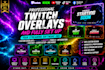 create professional twitch overlays and fully set up your streaming software obs