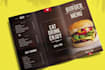 create a high quality menu board design for your cafe or restaurant
