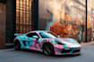 car wrap vehicle wrap truck wrap racing car wrap