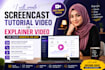do screen recording and video editing