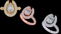 create a hidden halo engagement ring cad model and stl file