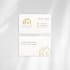 do a professional business card and modern brand identity
