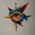 make old school style tattoo design
