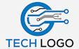 design a professional technology startup and IT company logo