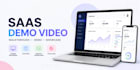 create saas product demo, app walkthrough and promo video