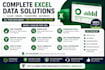 clean, merge, consolidate,transform and automate  microsoft excel or CSV data