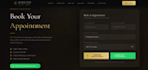 design a premium business website or salon website