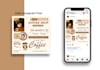 design modern restaurant and cafe social media posts