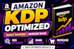 amazon kdp seo for book ranking and sales