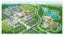 design campus map, school map, park map and facility wayfinding map