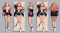 draw custom anime dakimakura body pillow illustration