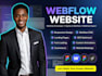 design and develop webflow website, figma to webflow, webflow developer
