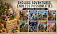 turn your toy collection into a custom adventure game