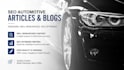 write SEO automotive articles and blogs