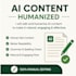 humanize ai content into natural human writing