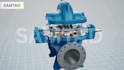 3d pump assembly animation engine exploded view 3d industrial product explainer