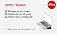 develop and fix your ruby on rails web application