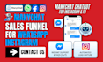 setup manychat automation chatbot for instagram and facebook, make uchat chatbot