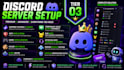 setup a professional custom discord server