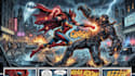 superhero comic book art and illustration