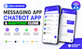 develop messaging app, chatbot app, manychat automation, manychat clone ios