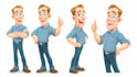 draw custom cartoon mascot character