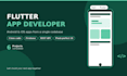 develop a custom flutter app for android and ios