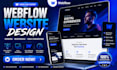 design webflow website webflow website design redesign