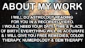 do a recorded astrology video for your money