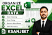 clean format and organize excel data professionally