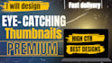 professional thumbnail designer for youtube and social media