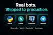 build a custom telegram bot with python and fastapi