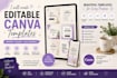 design editable canva social media templates