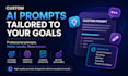 create custom chatgpt prompts for your business