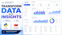 build interactive professional streamlit dashboard for your data