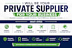be your private label dropshipping  supplier