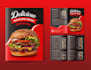 design a restaurant menu and food flyer