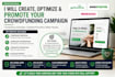 create a high converting crowdfunding campaign and promote it